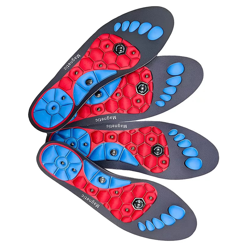 Semelles Magnétiques d’Acupression avec Soutien de la Voûte Plantaire