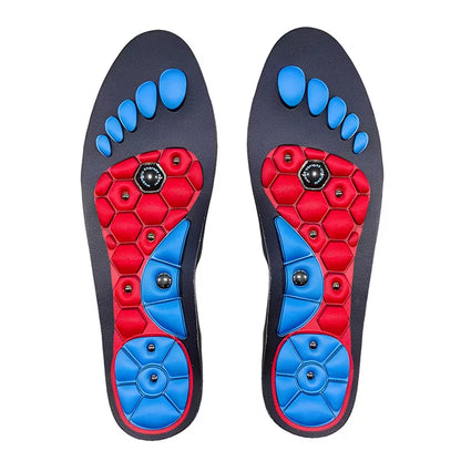 Semelles Magnétiques d’Acupression avec Soutien de la Voûte Plantaire